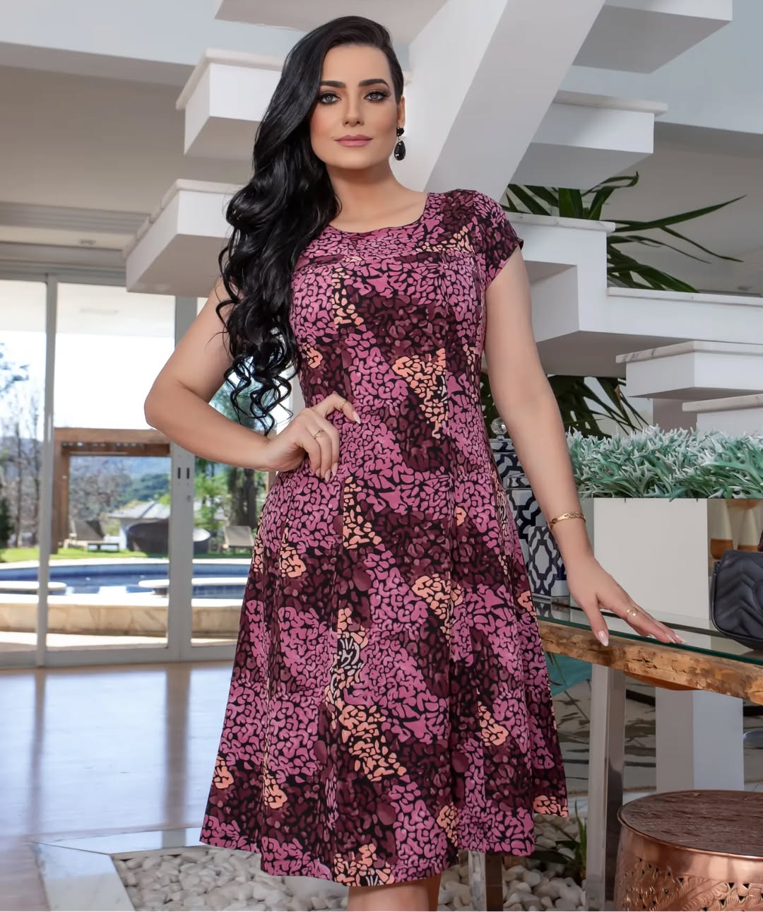 Vestido Agatha - Rosa