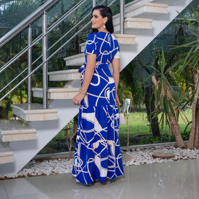 Vestido Elena - Azul