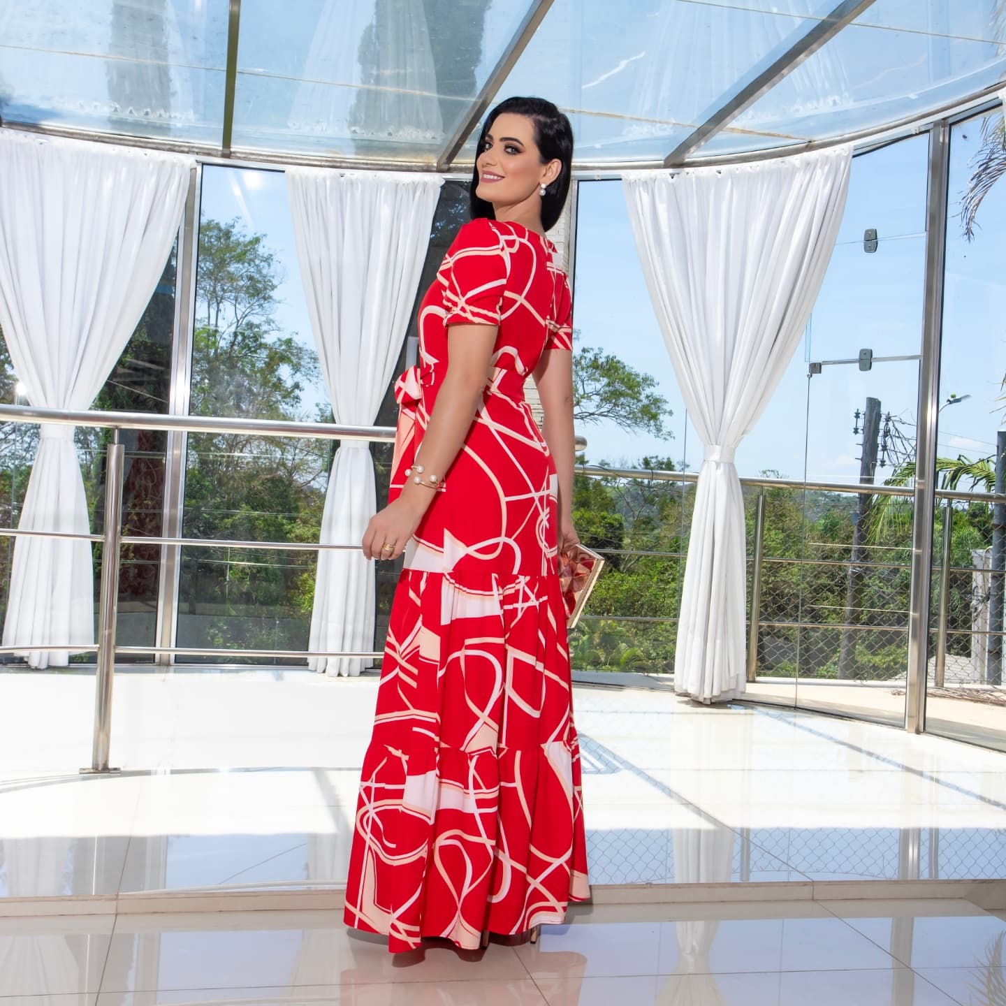 Vestido Elena - Vermelho