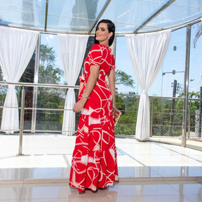 Vestido Elena - Vermelho