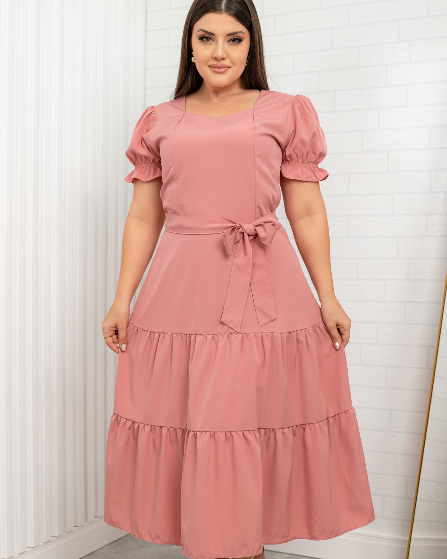 Vestido Iza - Rosa