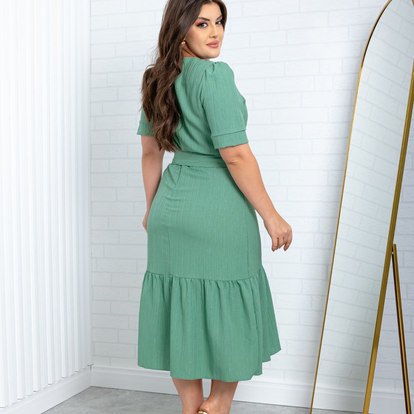 Vestido Jasmim - Verde