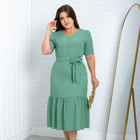 Vestido Jasmim - Verde