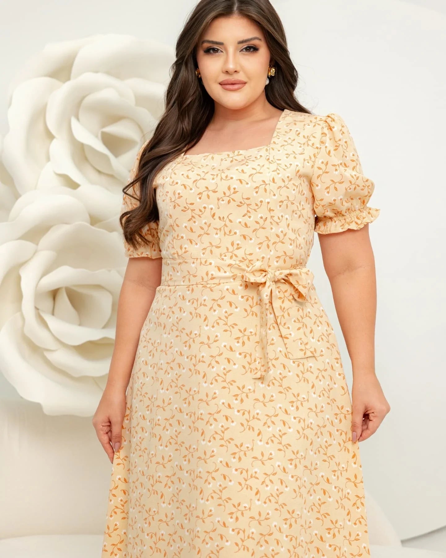 Vestido Lari - Amarelo Pastel