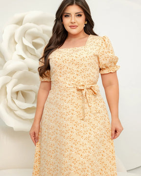 Vestido Lari - Amarelo Pastel