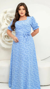 Vestido Lari - Azul Claro