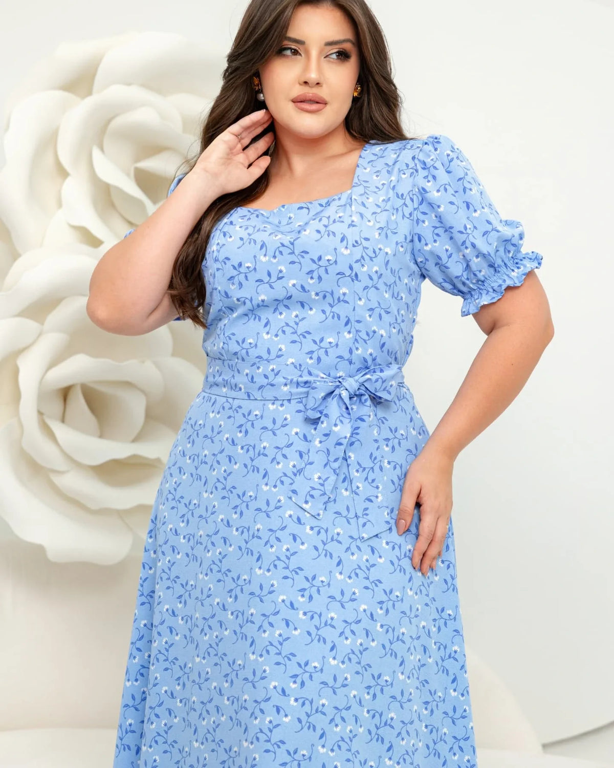 Vestido Lari - Azul Claro