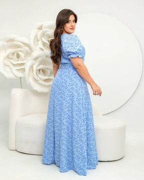 Vestido Lari - Azul Claro