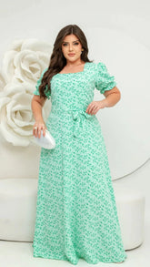 Vestido Lari - Verde Menta