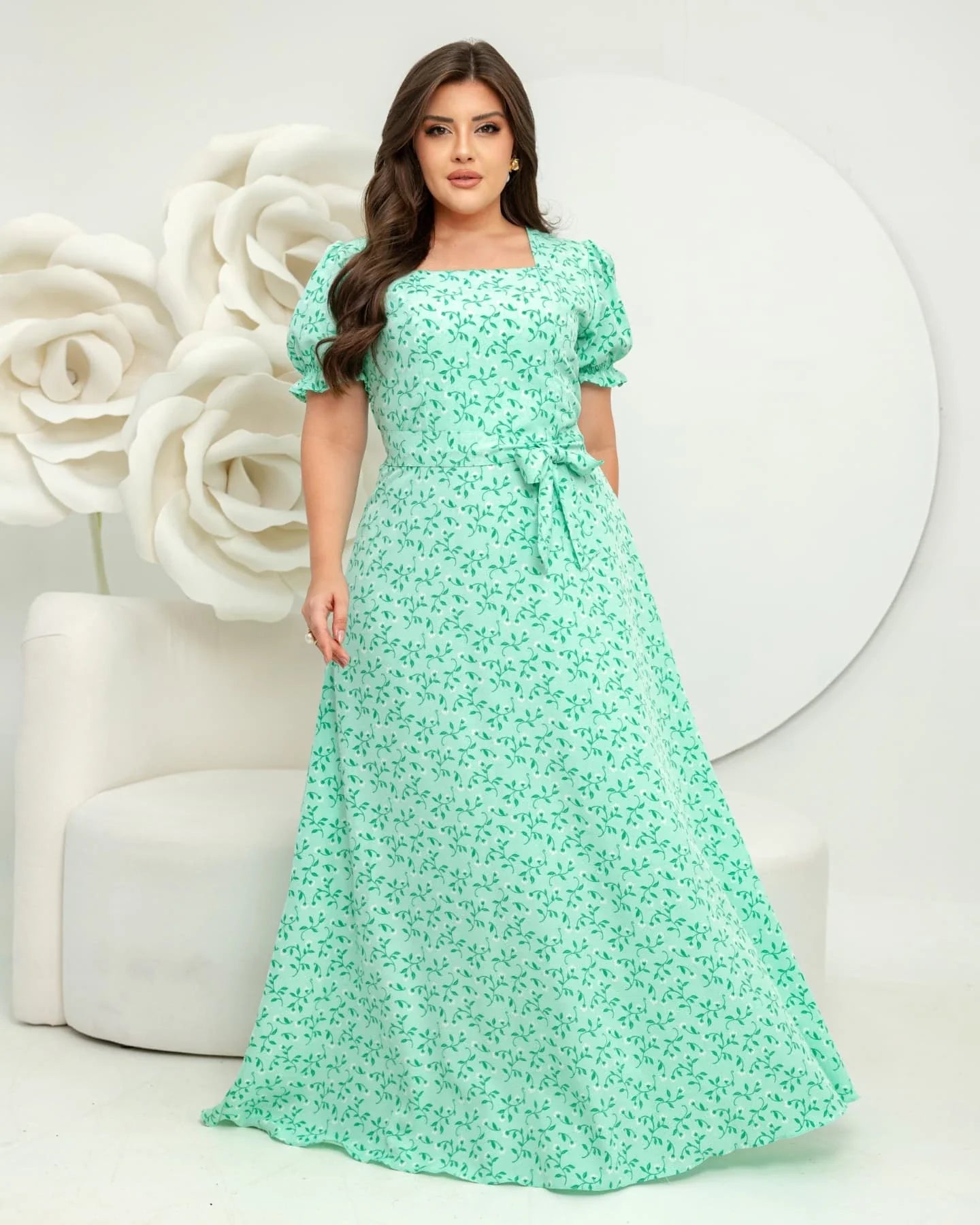 Vestido Lari - Verde Menta