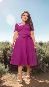Vestido Lia - Roxo