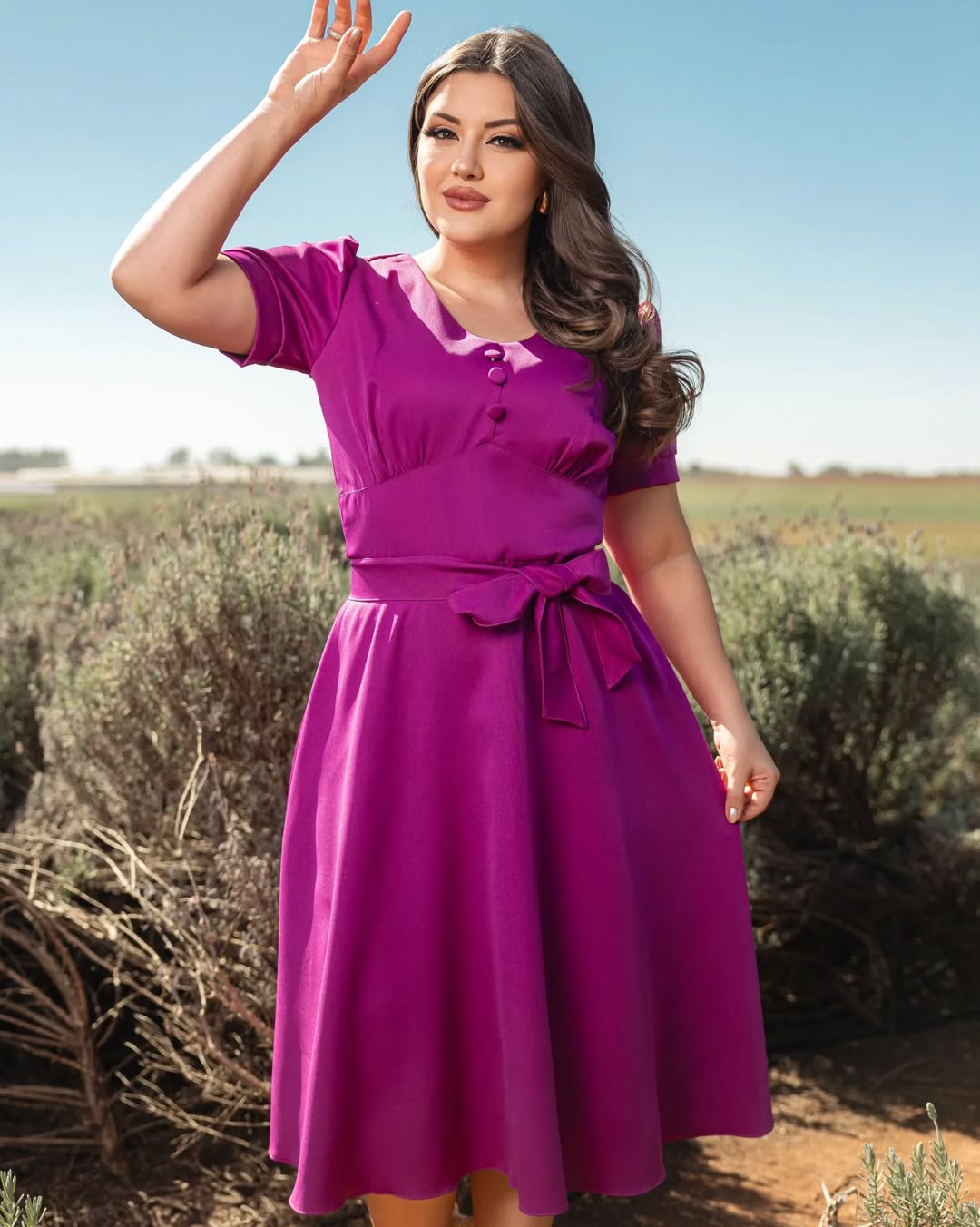 Vestido Lia - Roxo