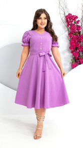Vestido Lorena - Lilás