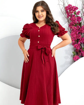 Vestido Lorena - Vermelho