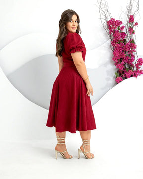 Vestido Lorena - Vermelho
