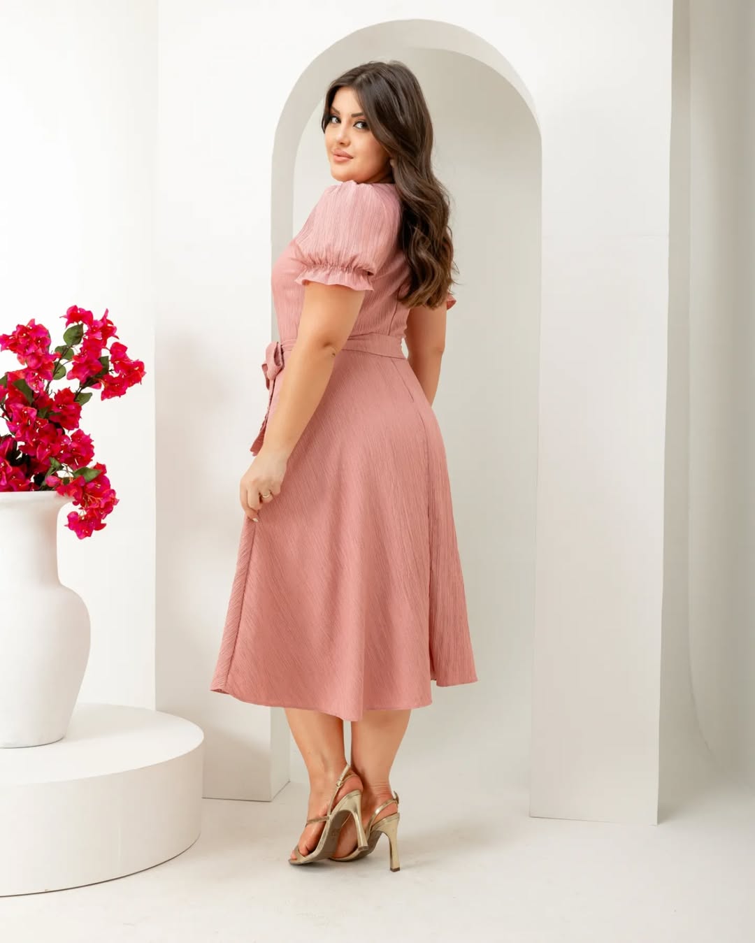 Vestido Lorena - Rosé