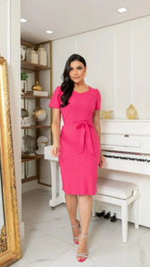 Vestido Modesto - Pink
