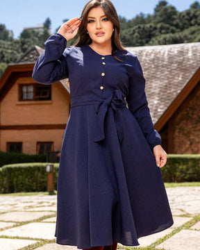 Vestido Paola - Azul