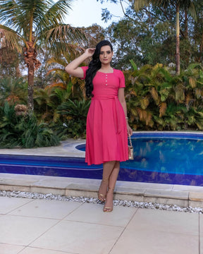 Vestido Patrícia - Pink
