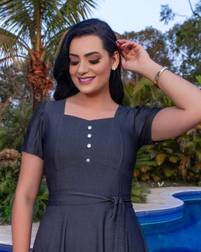 Vestido Patrícia - Preto