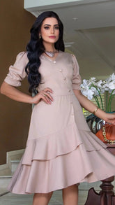 Vestido Rilary - Nude Rosado