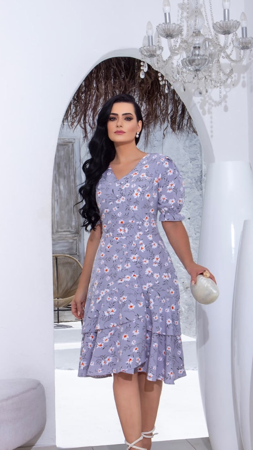Vestido Rilary - Lilás