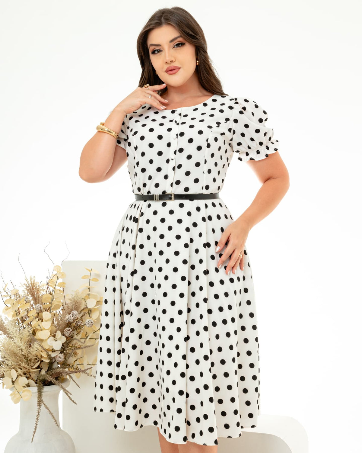 Vestido Thais - Branco